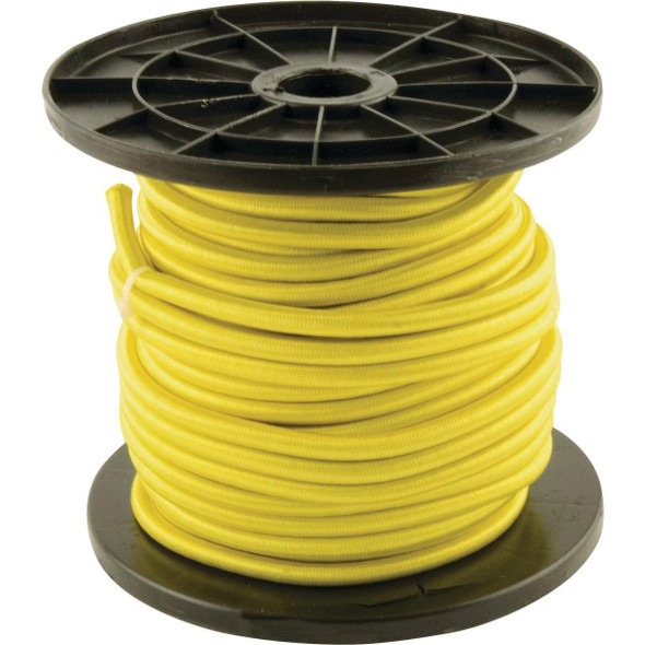 05286 Erickson 1/4" x 100' Yellow Bulk Bungee Cord
