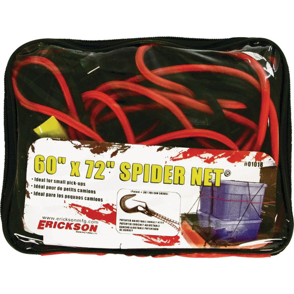 01018 Erickson 60 In. x 72 In. Spider Net Cargo Net