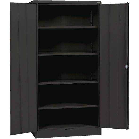 RTA361872-BLK Edsal 4-Shelf Black Storage Cabinet
