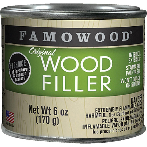 36141126 FAMOWOOD Natural  6 Oz. Wood Filler
