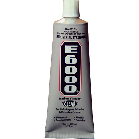 230022 E6000 3.7 Oz Industrial Multi-Purpose Adhesive