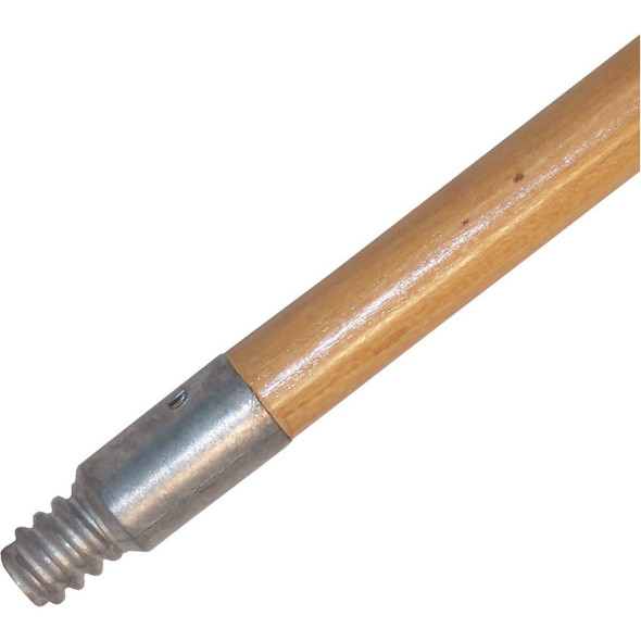 89260 DQB 60 In. Metal Threaded Wood Broom Handle
