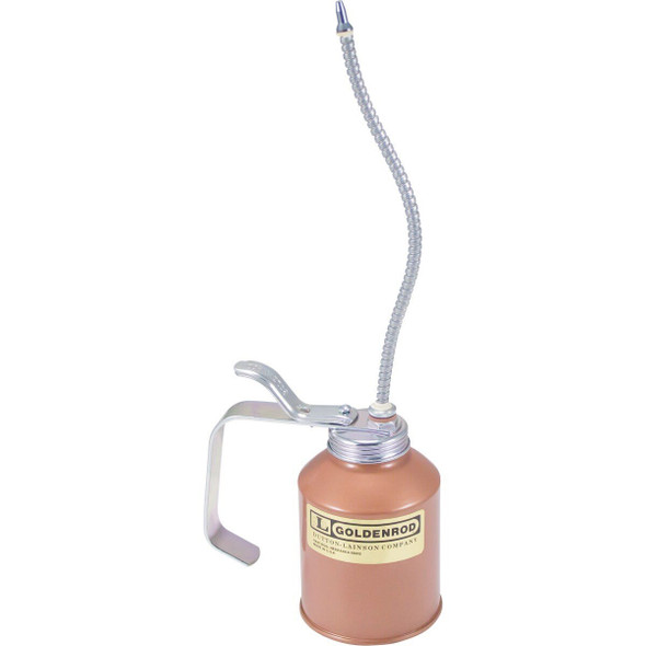 707 Goldenrod 12 Oz. Pump Oiler with Flexible 8 In. Spout