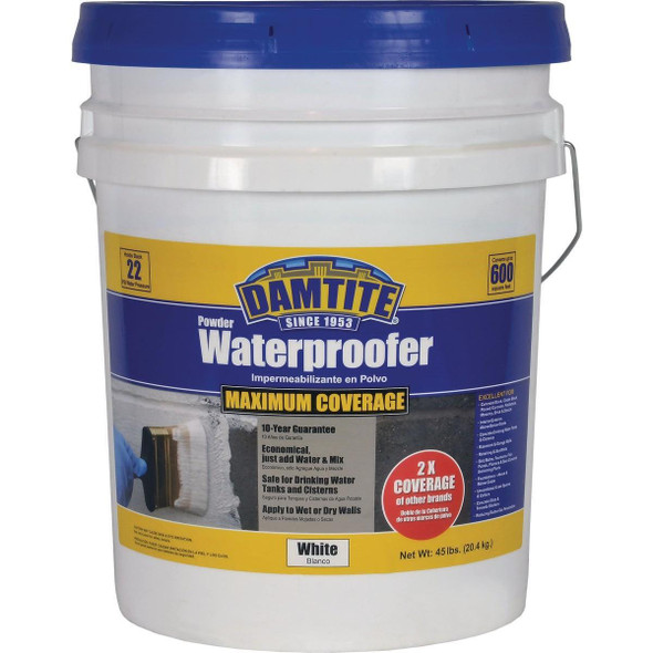 01451 Damtite 45 Lb. White Powder Masonry Waterproofer
