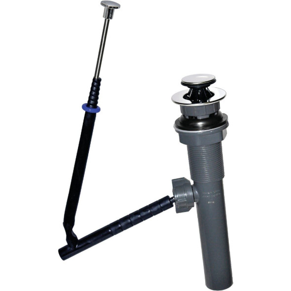 10691X Danco EZ Connect 1-1/4 In. Chrome-Plated/Plastic Pop-Up Assembly