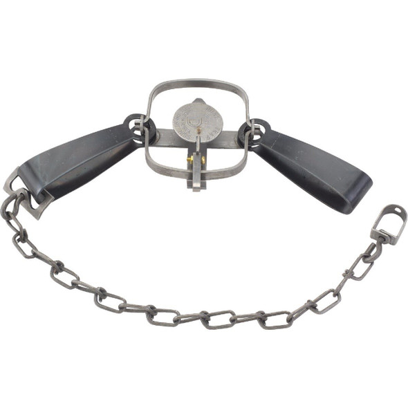 0320 Duke Traps 4 In. Jaw Spread Steel Long Spring Mink, Muskrat & Raccoon Trap