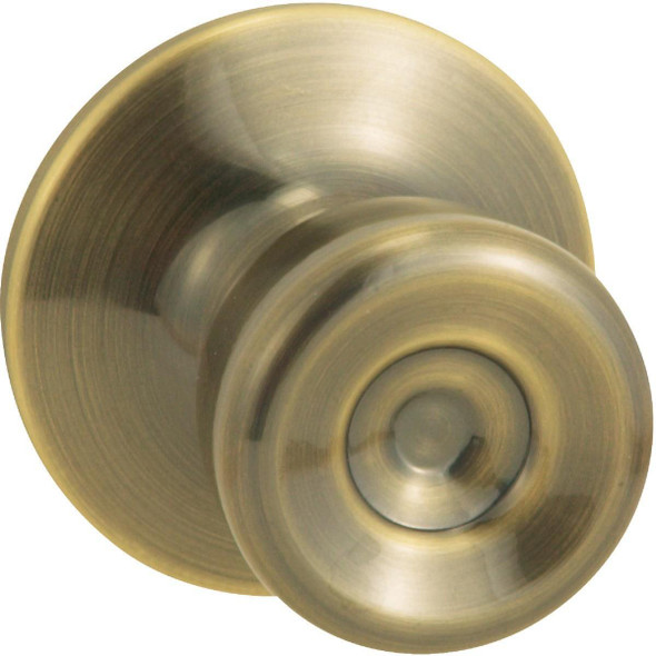 TR830B Steel Pro Antique Brass Hall & Closet Door Knob