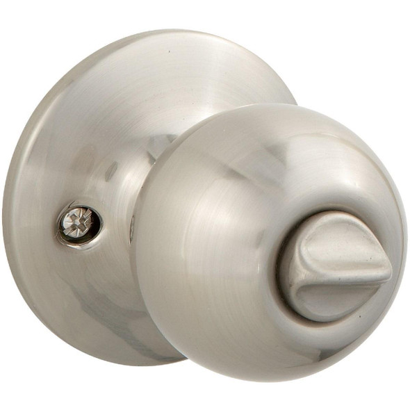 TWX210B Steel Pro Brushed Nickel Bed & Bath Door Knob