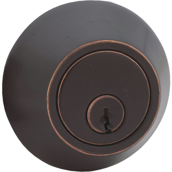 DB9X72 Steel Pro Oil Rubbed Bronze Double Cylinder Deadbolt