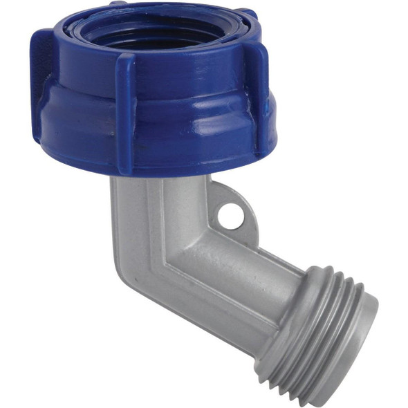 GC-647 Best Garden 3/4 In. FHT x 3/4 In. MHT Metal Gooseneck Hose Connector