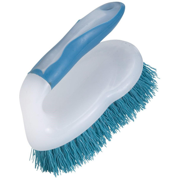 616249 12.6 In. Polypropylene Bristle Handled Scrub Brush