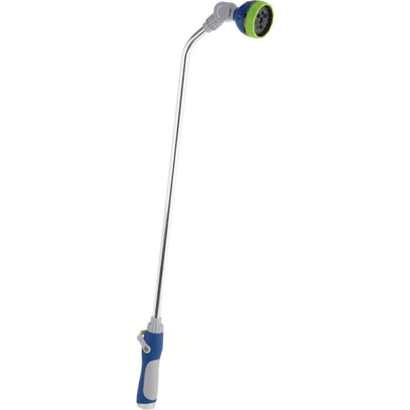 39362 Best Garden 33 In. 7-Pattern Water Wand with Thumb Trigger, Blue & Gray