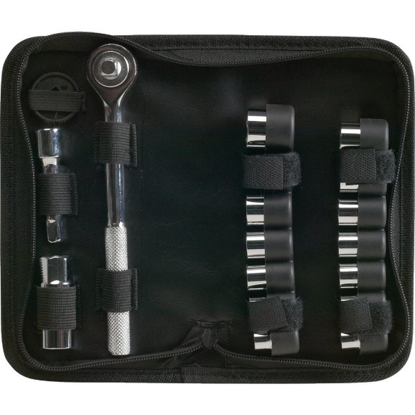 359890 Standard/Metric 3/8 In. Drive 6-Point Shallow Ratchet & Socket Set (21-Piece)