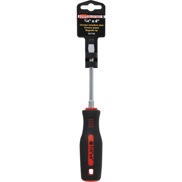 331734 1/4 In. x 4 In. Slotted Screwdriver