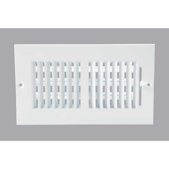 2SW0804WH-B Home Impressions White Steel 5.75 In. Wall Register