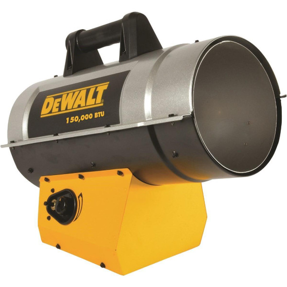 F340725 DEWALT 150,000 BTU Propane Forced Air Heater