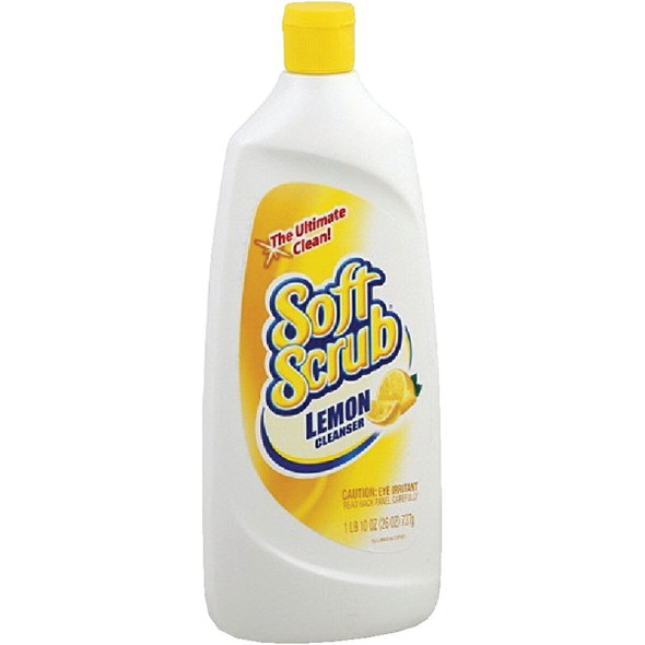 DIA 00865 Soft Scrub 24 Oz. Lemon Cleanser