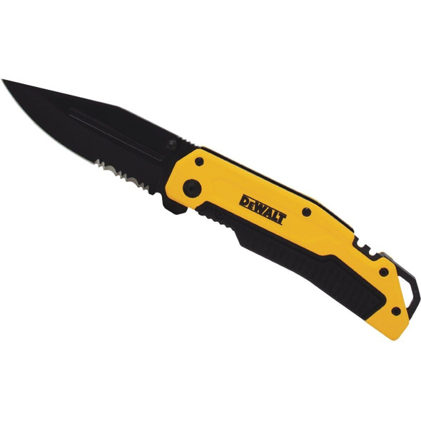 DWHT10313 DEWALT 1-Blade 4-3/4 In. Premium Folding Pocket Knife