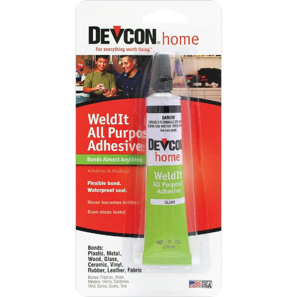 18245 Devcon All Purpose 1 Oz. WeldIt Household Cement Adhesive