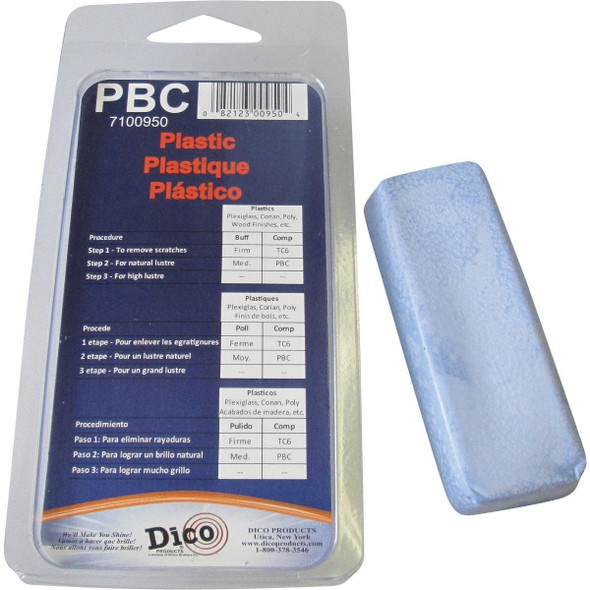 7100950 Dico Plastic 4 Oz. Buffing Compound
