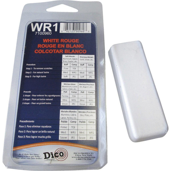 7100960 Dico White-Rouge 4 Oz.Buffing Compound