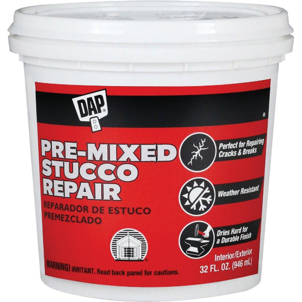 64811 DAP 32 Oz. Pre-Mixed Stucco Patch