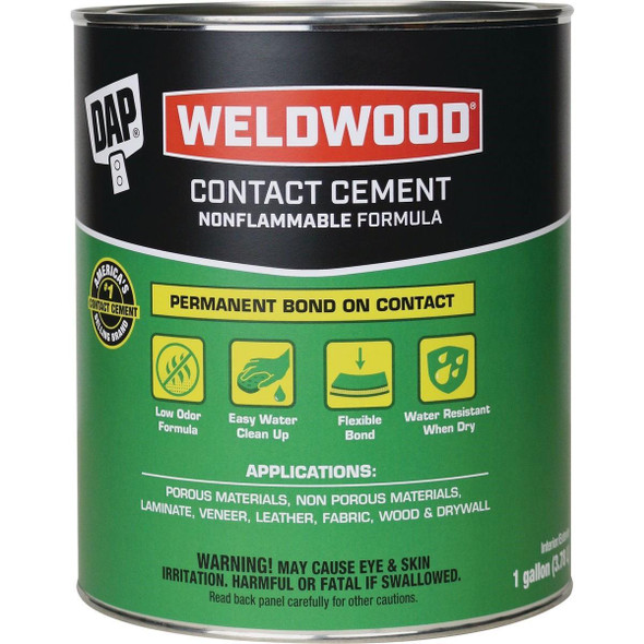 25336 DAP Weldwood Gal. Nonflammable Contact Cement