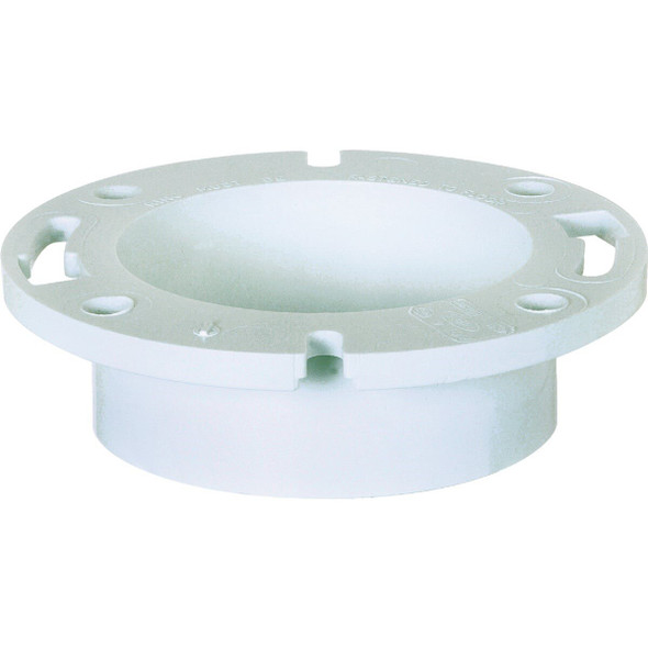 886-P Sioux Chief 4 In.x 3 In. Schedule 40 DWV PVC Closet Flange
