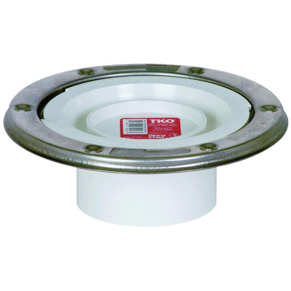 886-PTMS Sioux Chief 3 In. Schedule 40 DWV PVC Closet Flange