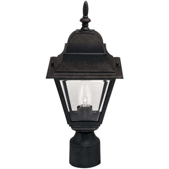 IOL13BK Home Impressions Black Incandescent Post Light Fixture