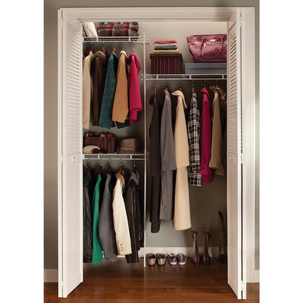 164000 ClosetMaid 5 Ft. Shelf & Rod Closet System