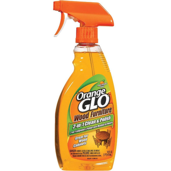 11897 Orange Glo 16 Oz. Wood Furniture Cleaner & Polish