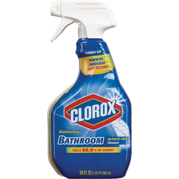 08033 Clorox 30 Oz. Disinfecting Foaming Action Bathroom Cleaner