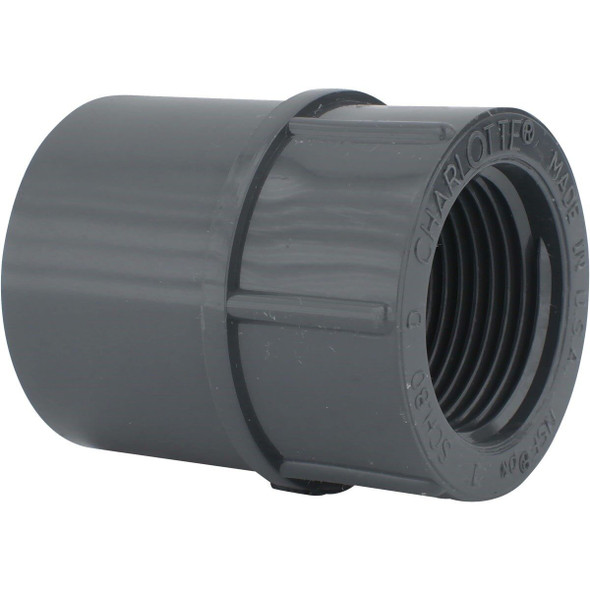 PVC 08101  1400HA Charlotte Pipe 1 In. Schedule 80 Female PVC Adapter