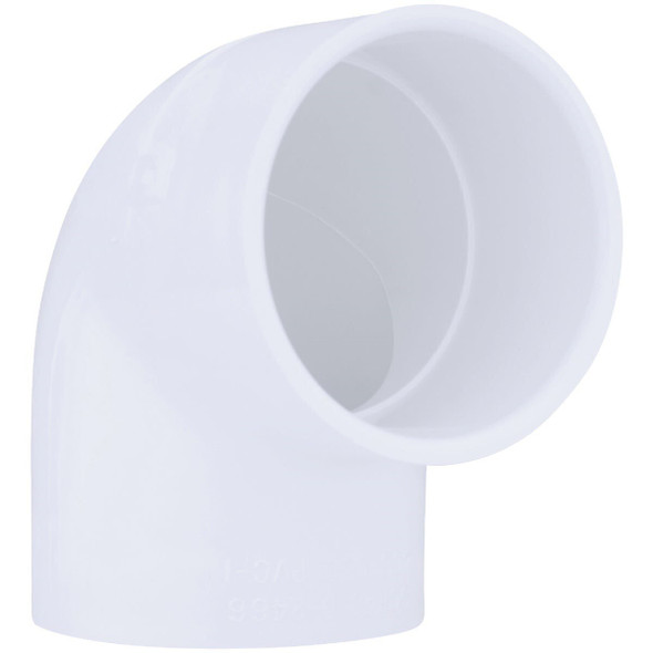 PVC 02300  1800HA Charlotte Pipe 3 In. Slip x Slip Schedule 40 90 Deg. PVC Elbow (1/4 Bend)