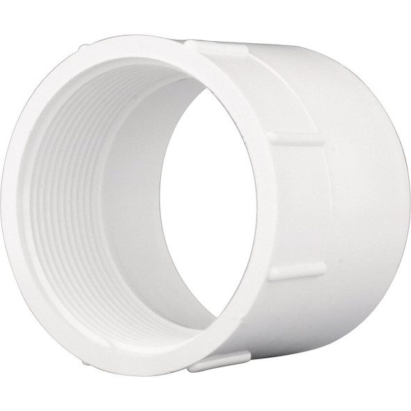PVC 00101  1600HA Charlotte Pipe 6 In. Hub x 6 In. FPT Schedule 40 DWV PVC Adapter