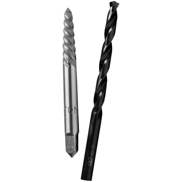 73503 Century Drill & Tool #3 Spiral Flute Screw Extractor & Drill Bit Combo