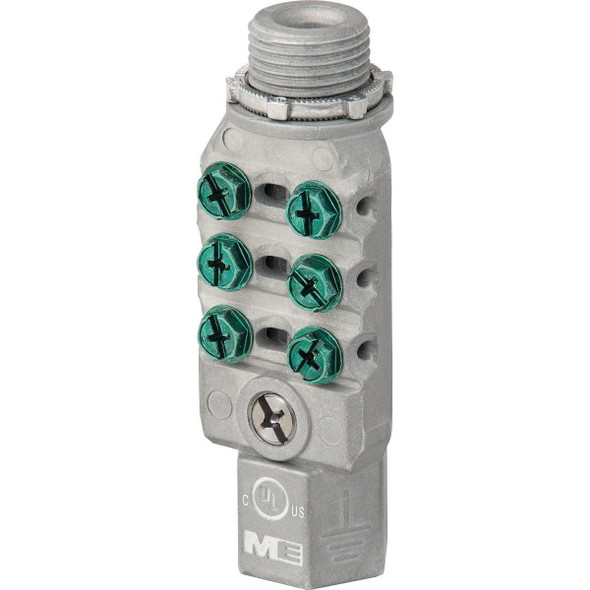 MEIBB Madison Electric 1/2 In. Zinc Die Cast Grounding Inline Bonding Bridge