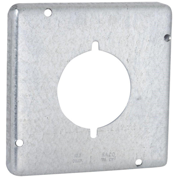 72C44-UPC Southwire 2.156 In. Dia. Receptacle 4-11/16 In. x 4-11/16 In. Square Device Cover
