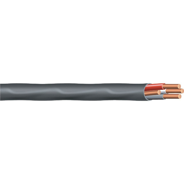 63949272 Romex 100 Ft. 8/3 Stranded Black NMW/G Electrical Wire