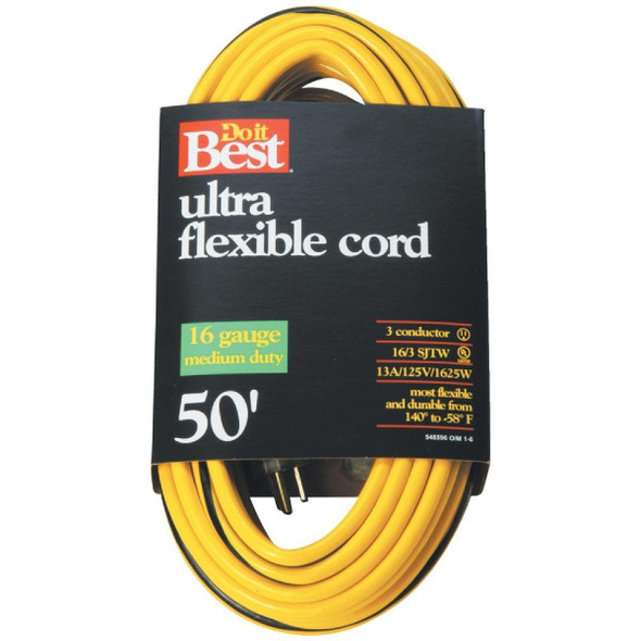 553061 50 Ft. 16/3 Medium-Duty Extension Cord