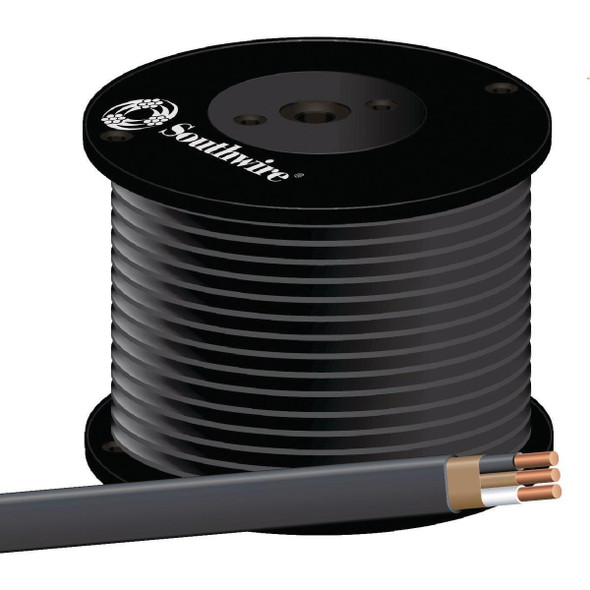 28893615 Romex 500 Ft. 8/2 Solid Black NMW/G Electrical Wire