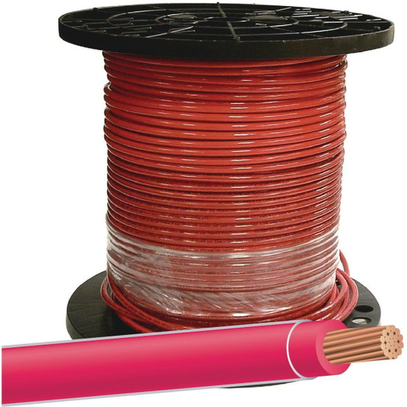 20490912 Southwire 500 Ft. 8 AWG Stranded Red THHN Electrical Wire