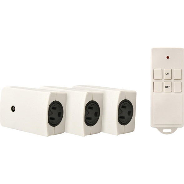 13569WD Woods 66 Ft. Range 12V 1625W Resistive/1000W Tungsten Remote Wireless Switch
