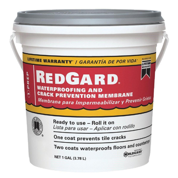 LQWAF1-2 RedGard 1 Gal. Elastomeric Waterproofing Membrane