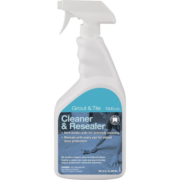 TLOSRAQT-3 TileLab 1 Qt. OneStep Tile & Grout Cleaner & Resealer