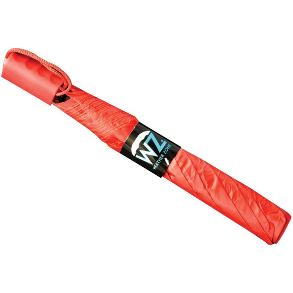 1201 Chaby International 42 In. Red Autofold Umbrella
