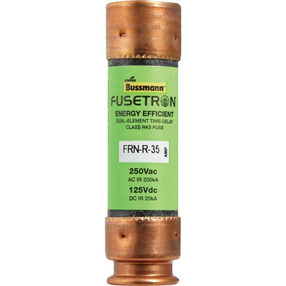 FRN-R-35 Bussmann 35A FRN-R Cartridge Heavy-Duty Time Delay Cartridge Fuse