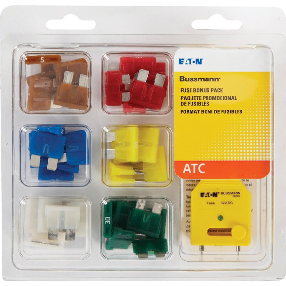 NO 44 Bussmann ATC & FT Blade Fuse Assortment (42-Pack)