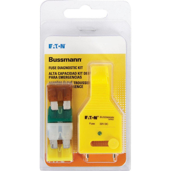 DIA-1 Bussmann ATC Fuse Assortment with Diagnostic Tester/Puller